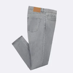 Vêtements*FAGUO Jean Light Grey Coupe Slim