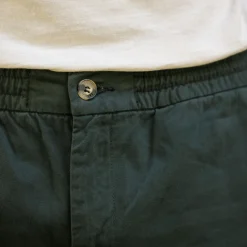 Pantalons & Chinos*FAGUO Pantalon Vert Fonce Coupe Fuselee