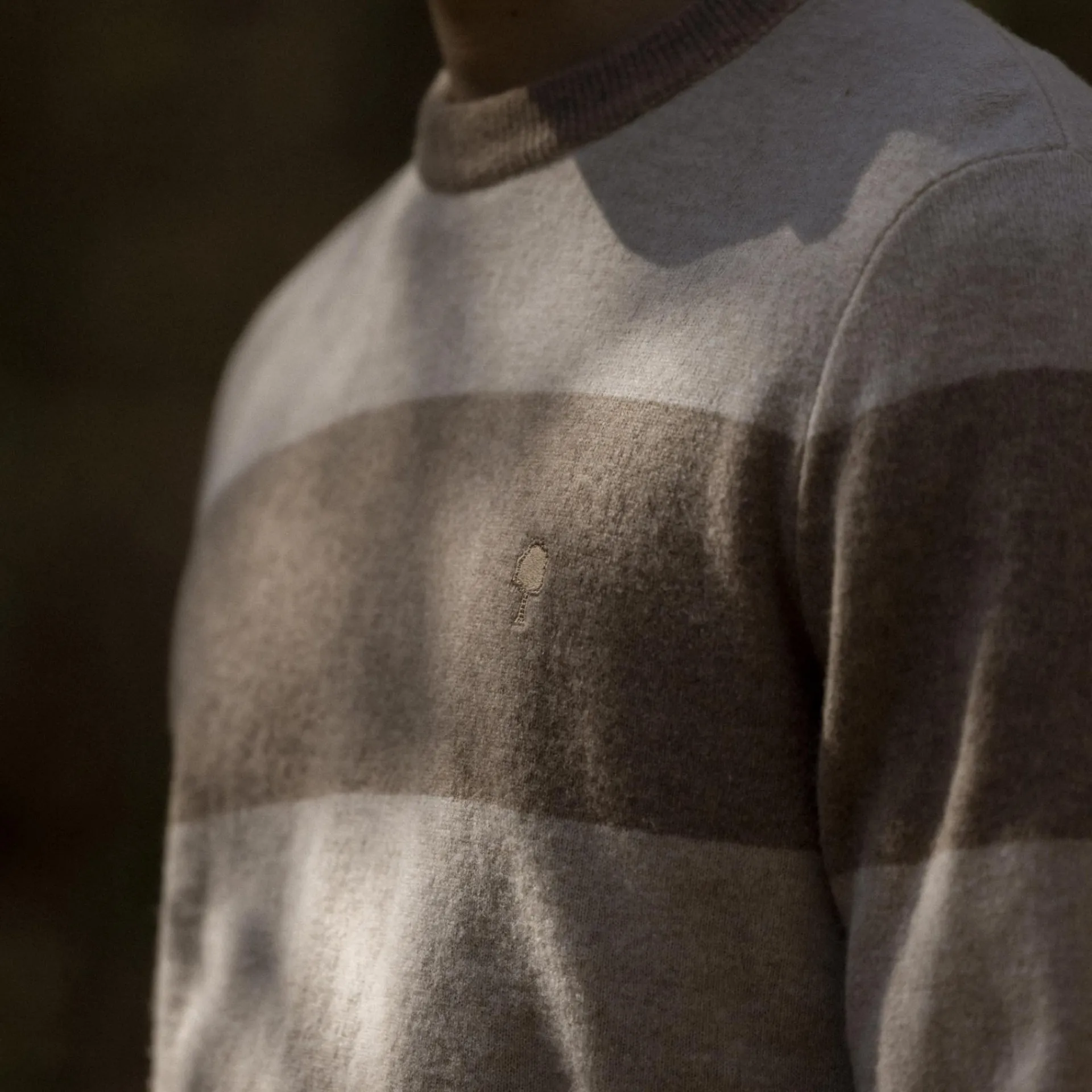 Pulls*FAGUO Pull A Rayures Beiges & Taupe