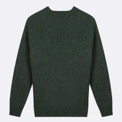 Pulls*FAGUO Pull Col Boutonne Vert