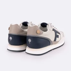 Baskets - Homme*FAGUO Runnings Ecrue & Marine