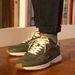 Baskets - Homme*FAGUO Runnings Kaki & Camel