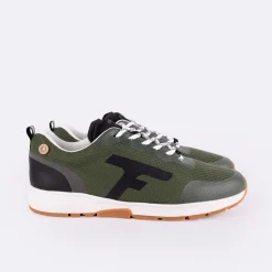 Baskets - Homme*FAGUO Runnings Kaki & Noir Vegan