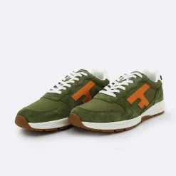 Chaussures*FAGUO Runnings Kaki & Orange