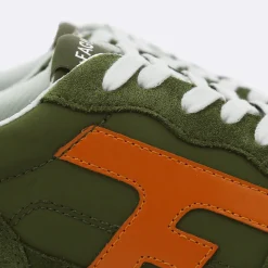 Chaussures*FAGUO Runnings Kaki & Orange