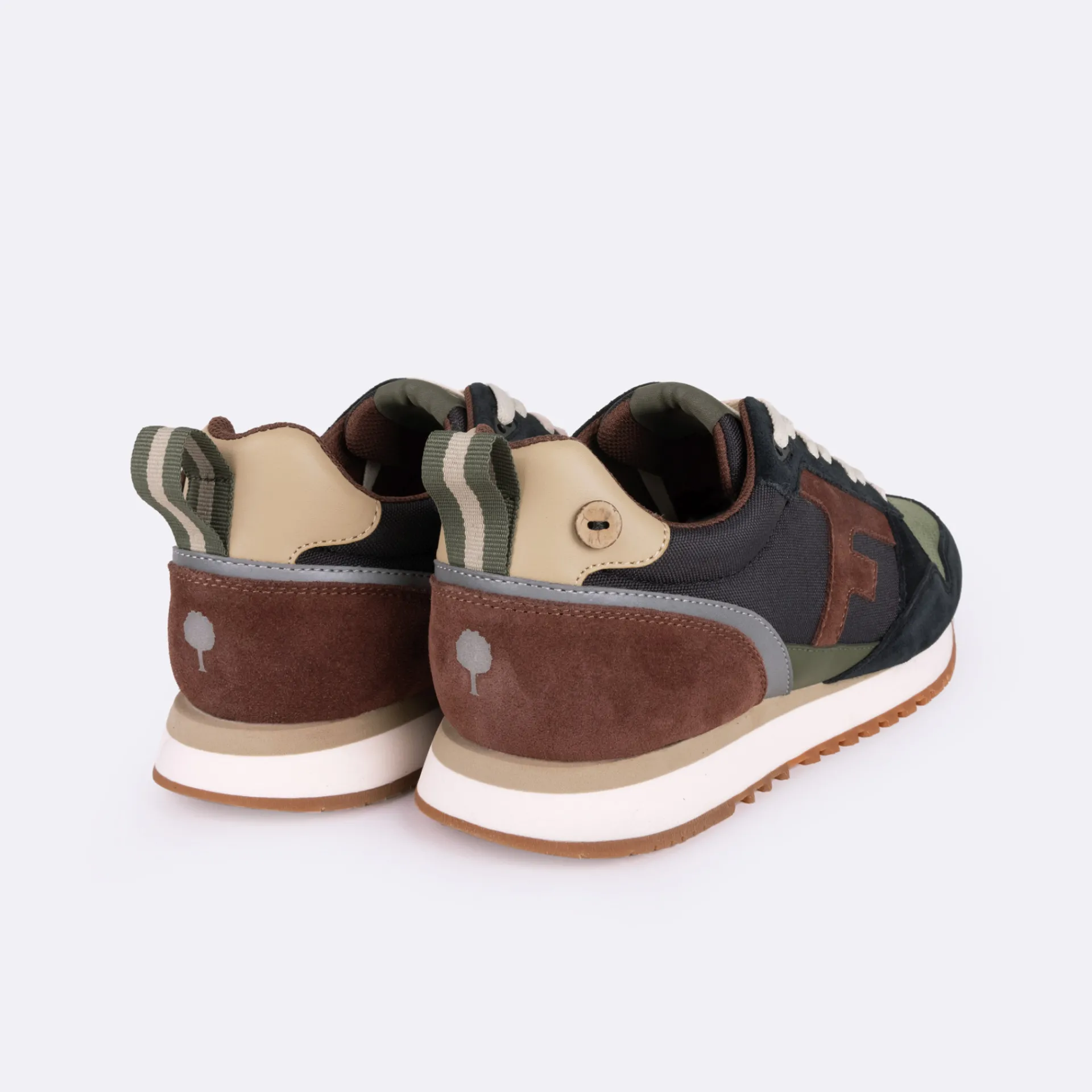 Chaussures*FAGUO Runnings Noire & Kaki