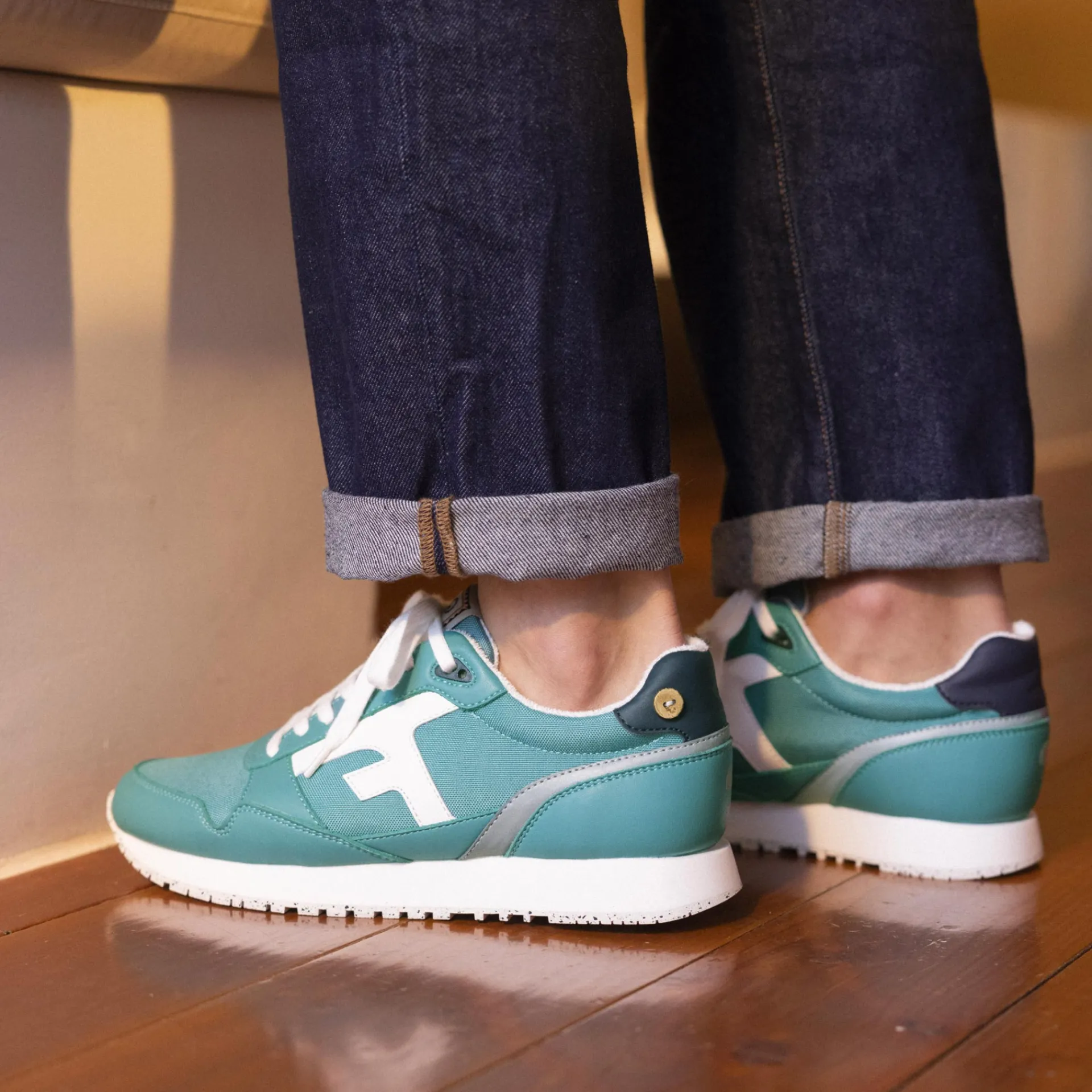 Baskets - Homme*FAGUO Runnings Turquoise