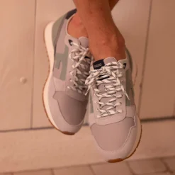 Baskets - Homme*FAGUO Runnings Vert D'Eau & Marine