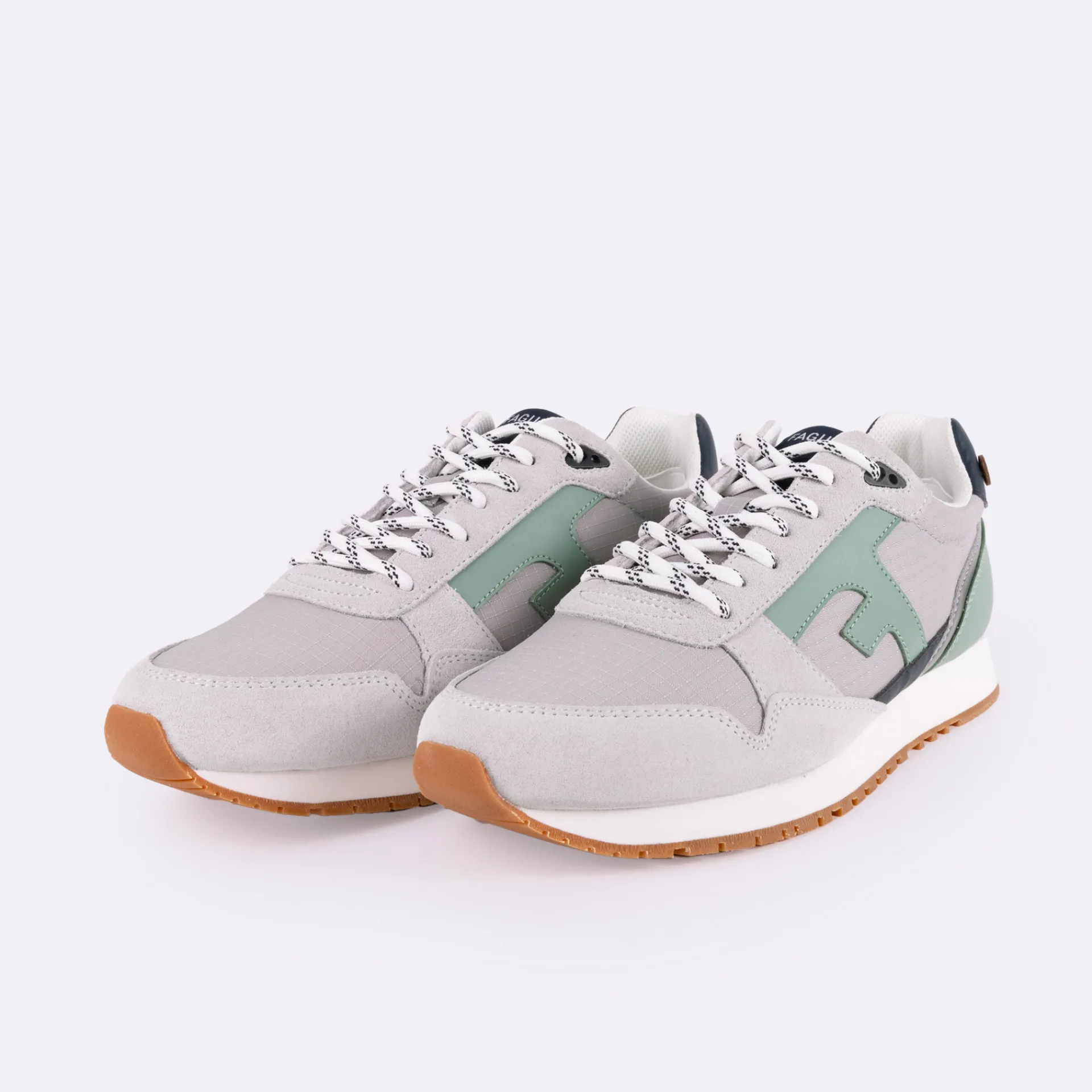 Baskets - Homme*FAGUO Runnings Vert D'Eau & Marine