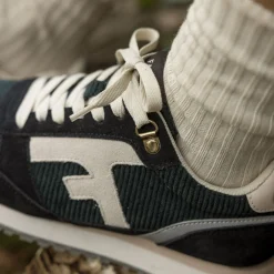 Baskets - Femme*FAGUO Runnings Vert Emeraude & Noir