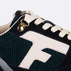 Baskets - Femme*FAGUO Runnings Vert Emeraude & Noir