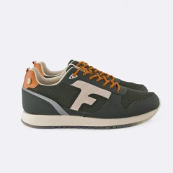 Baskets - Homme*FAGUO Runnings Vert Fonce & Orange