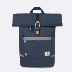 Sacs Déperlants*FAGUO Sac A Dos En Polyester Recycle Bleu & Bleu - Modele Cycling Large