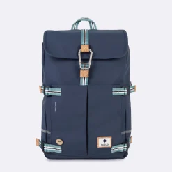 Sacs Déperlants*FAGUO Sac A Dos En Polyester Recycle Bleu Marine - Modele Commuter