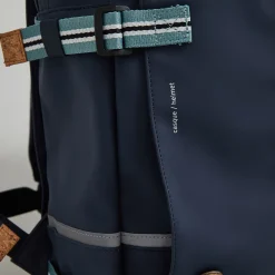 Sacs Déperlants*FAGUO Sac A Dos En Polyester Recycle Bleu Marine - Modele Commuter