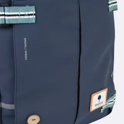 Sacs Déperlants*FAGUO Sac A Dos En Polyester Recycle Bleu Marine - Modele Commuter