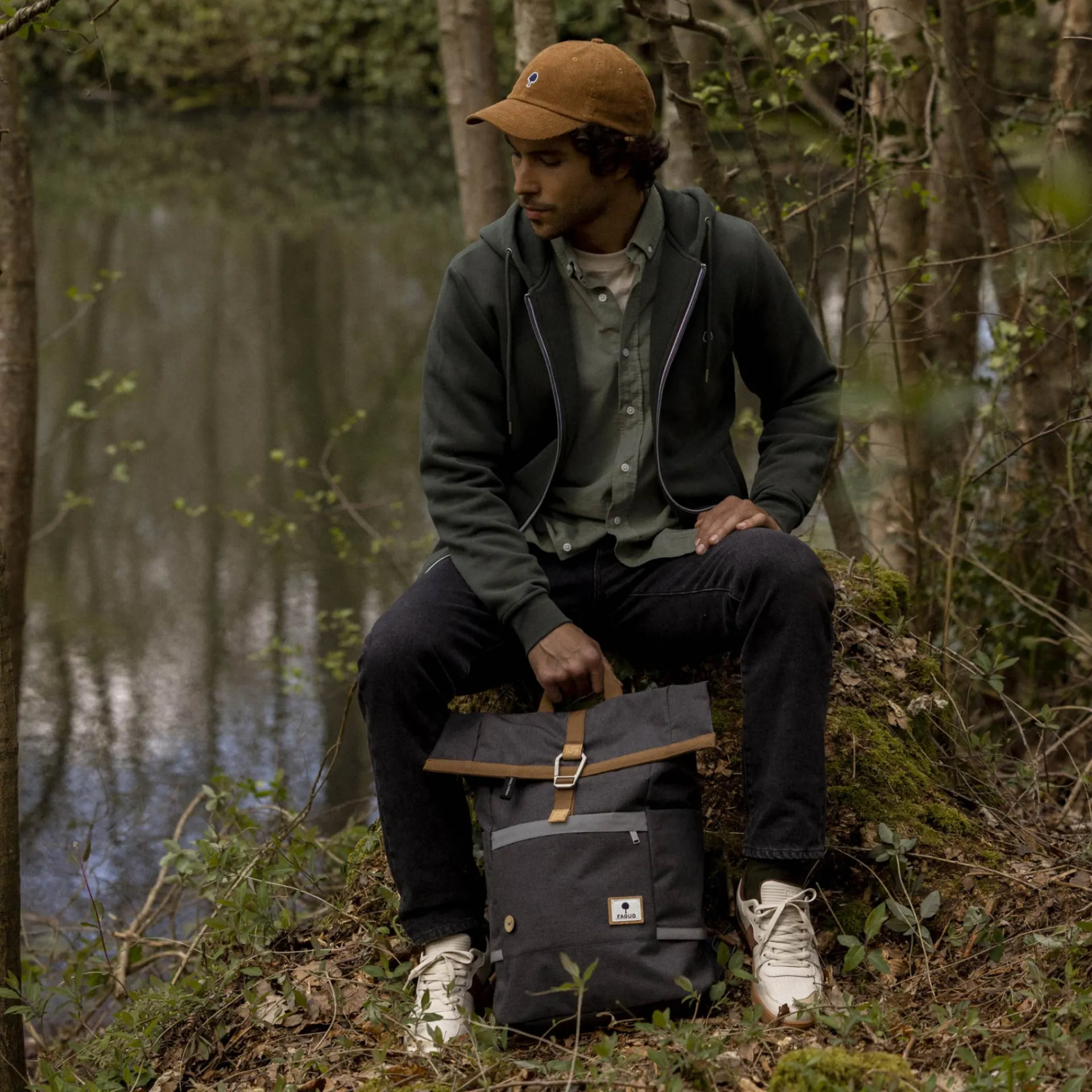 Sacs À Dos*FAGUO Sac A Dos Gris