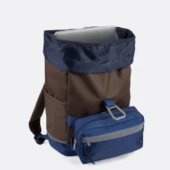 Sacs À Dos*FAGUO Sac A Dos Marron & Bleu