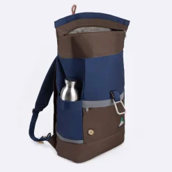 Sacs À Dos*FAGUO Sac A Dos Marron & Bleu