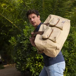 Sacs Week-End*FAGUO Sac De Voyage Beige Vegan