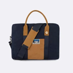 Sacs D'Ordinateur*FAGUO Sac D'Ordinateur Bleu & Marron
