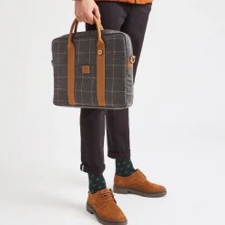 Sacs D'Ordinateur*FAGUO Sac D'Ordinateur En Laine Gris Laptop