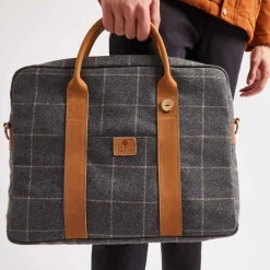 Sacs D'Ordinateur*FAGUO Sac D'Ordinateur En Laine Gris Laptop