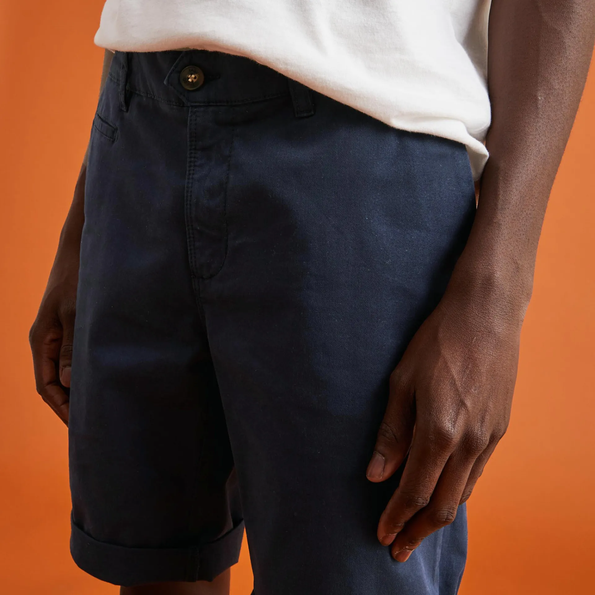 Shorts*FAGUO Short Bleu Marine