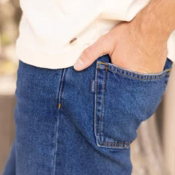 Shorts*FAGUO Short En Jean Medium Blue