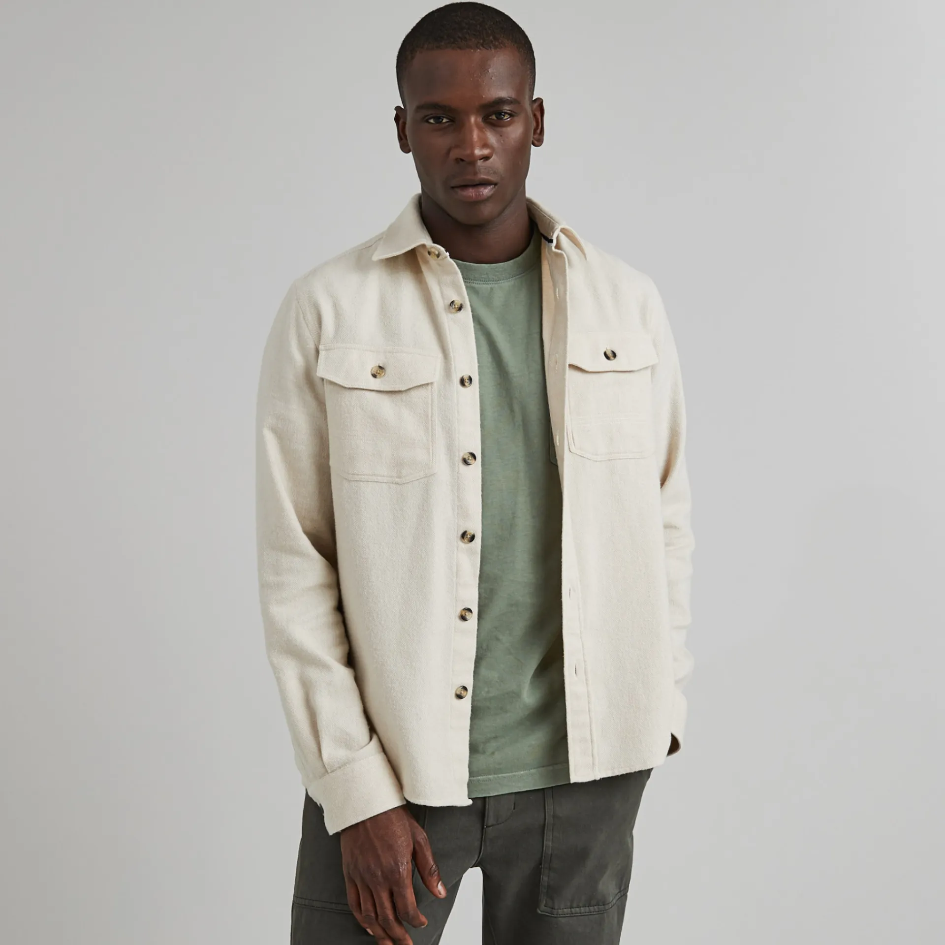 Chemises*FAGUO Surchemise Ecrue