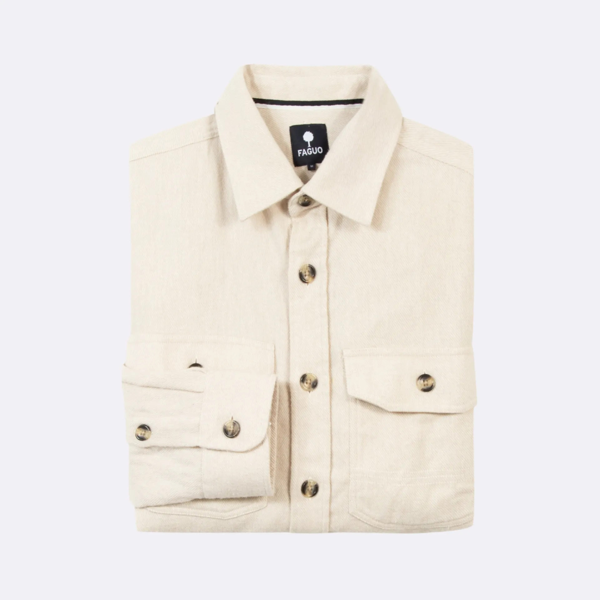 Chemises*FAGUO Surchemise Ecrue