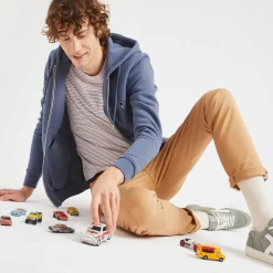 Sweatshirts*FAGUO Sweat A Capuche Bleu