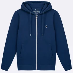 Vêtements*FAGUO Sweat A Capuche Bleu Indigo