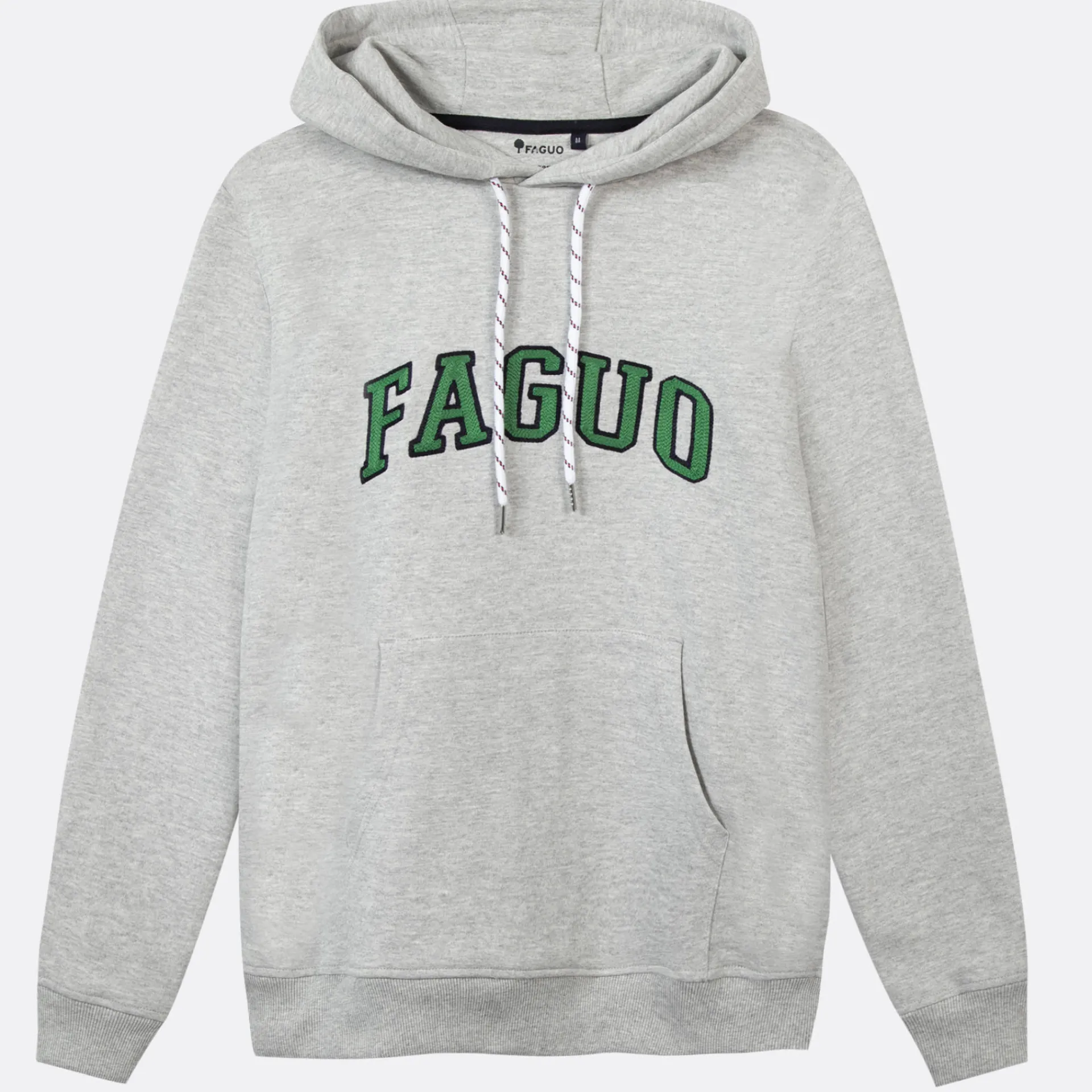 Sweats À Capuche*FAGUO Sweat A Capuche Logo Gris Chine