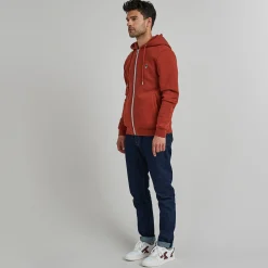 Vêtements*FAGUO Sweat A Capuche Rouge