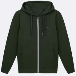 Sweats À Capuche*FAGUO Sweat A Capuche Vert Fonce