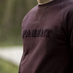 Sweatshirts*FAGUO Sweat Col Rond Bordeaux Fonce Parfait