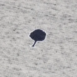 Sweatshirts*FAGUO Sweat Col Rond Gris Chine Clair