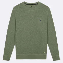 Sweatshirts*FAGUO Sweat Col Rond Kaki