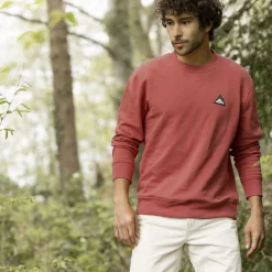 Sweatshirts*FAGUO Sweat Col Rond Rose