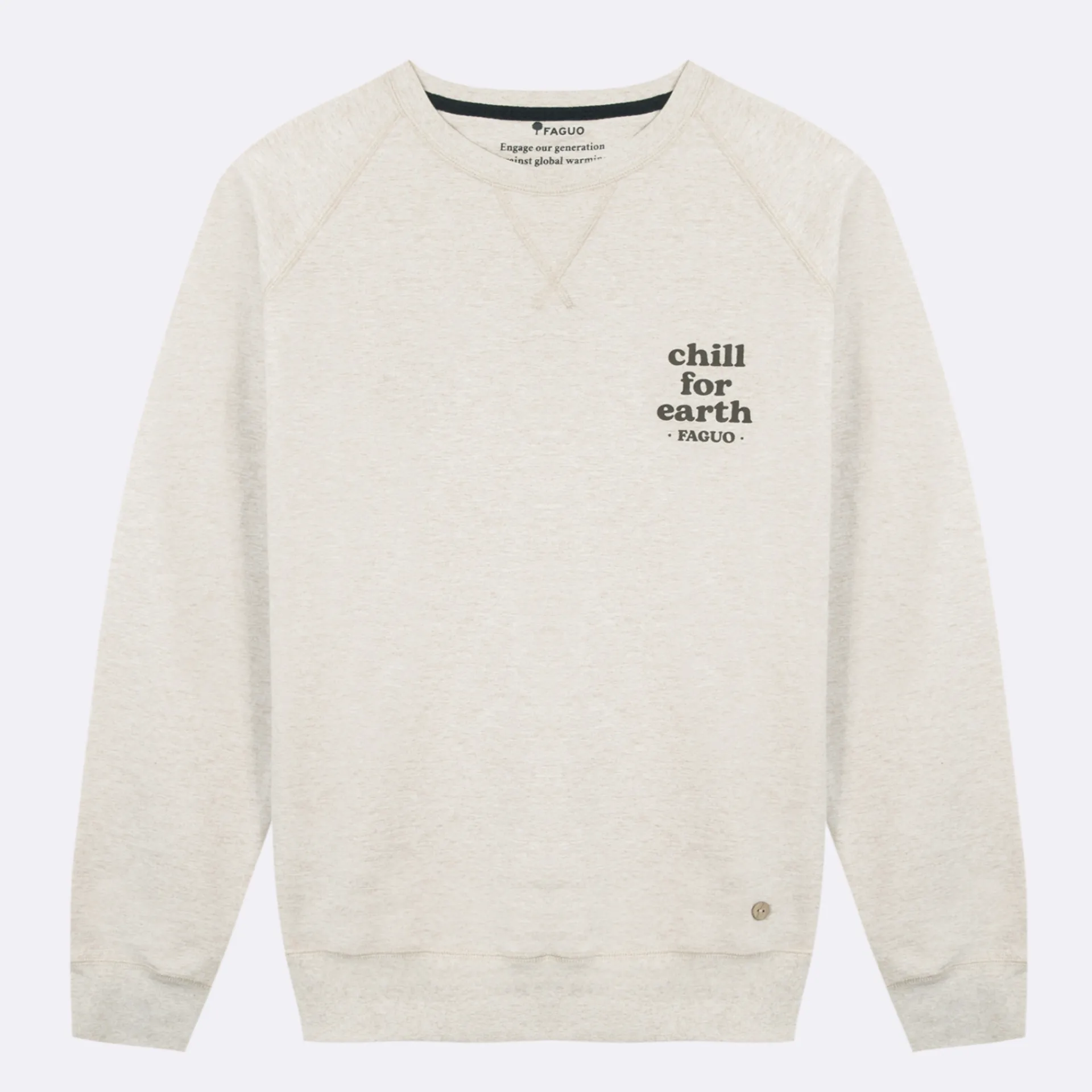 Sweatshirts*FAGUO Sweatshirt Beige