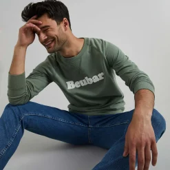 Sweatshirts*FAGUO Sweatshirt Vert 'Beubar'