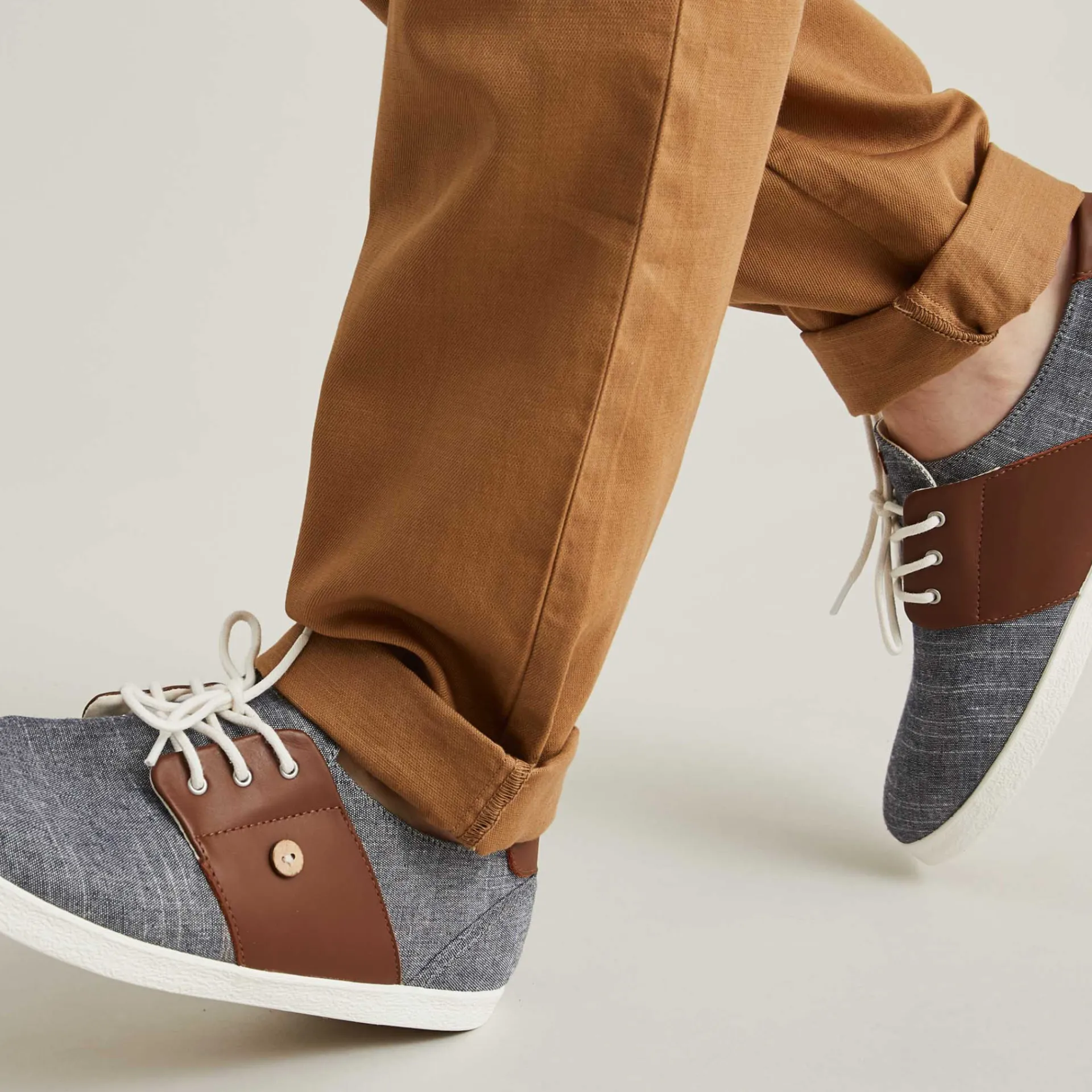 Baskets - Homme*FAGUO Tennis Bleu Marine Chinee