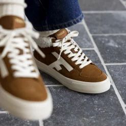 Baskets - Femme*FAGUO Tennis Camel