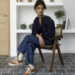 Baskets - Femme*FAGUO Tennis Camel