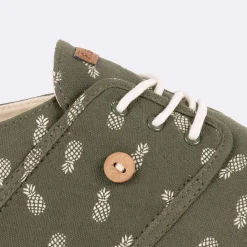 Baskets - Homme*FAGUO Tennis Kaki & Ecrue Vegan