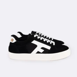 Baskets - Homme*FAGUO Tennis Noire & Blanche