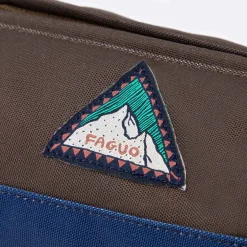 Trousses De Toilette*FAGUO Trousse De Toilette Marron & Bleu