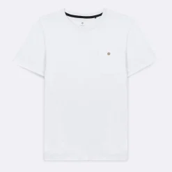 T-Shirts*FAGUO T-Shirt Col Rond Blanc