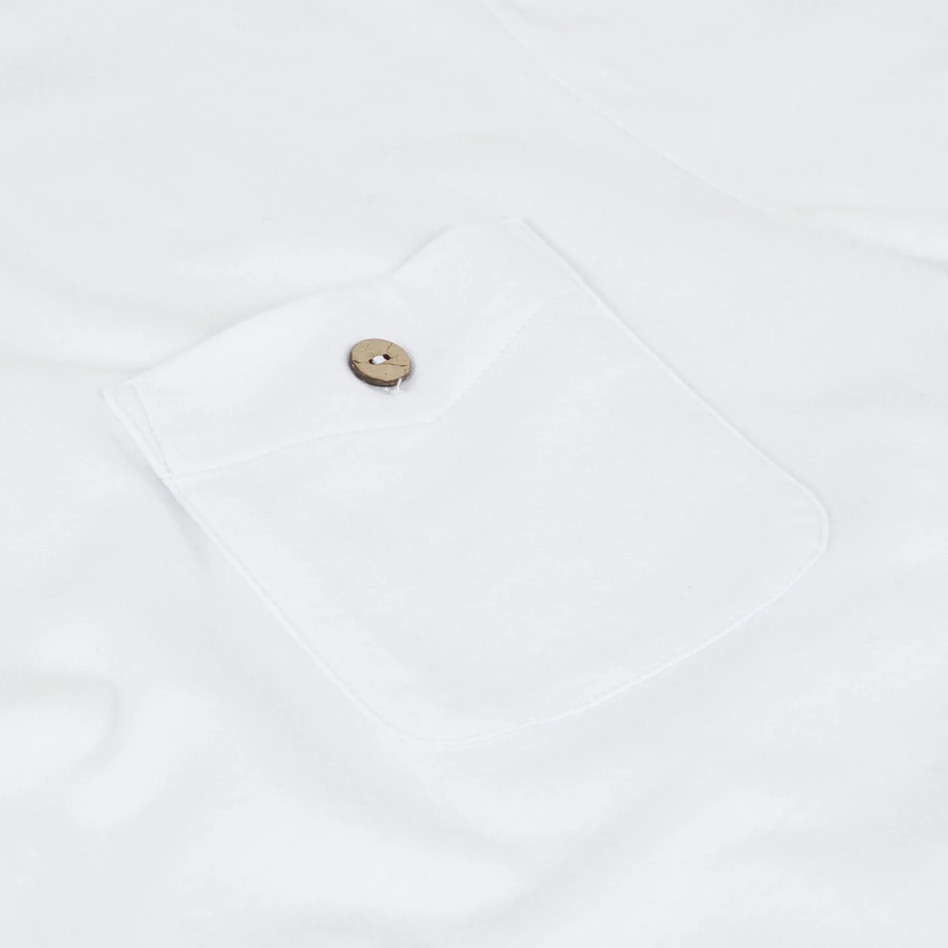 T-Shirts*FAGUO T-Shirt Col Rond Blanc